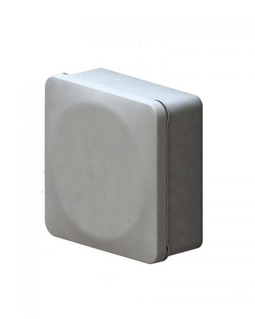 CAJA ESTANCAS IP 55 100X100X45 CON LADOS DOBLADOS  Y TAPA A PRESION | ROYER