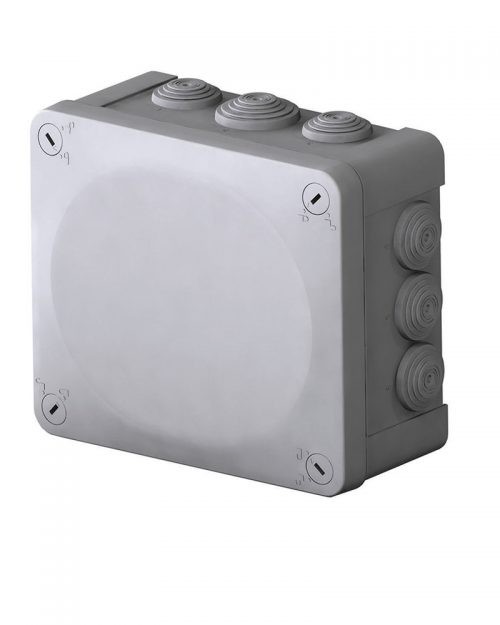 CAJA ESTANCAS IP 55 175 X 150 X 80 CON CONOS Y TAPA CON TORNILLOS | ROYER