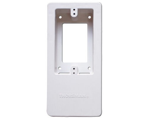 CAJA TIPO CHALUPA CON CEJA PARA CANALETA PT BLANCA MCA. THORSMAN