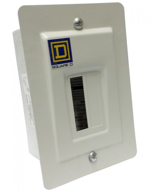 Centro de carga de 1 polo. Empotrar