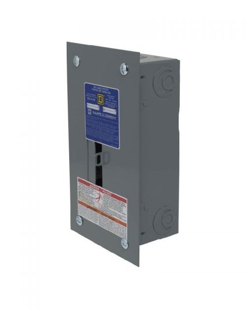 Centro de carga de 2 polos. Tipo Americano. Empotrar