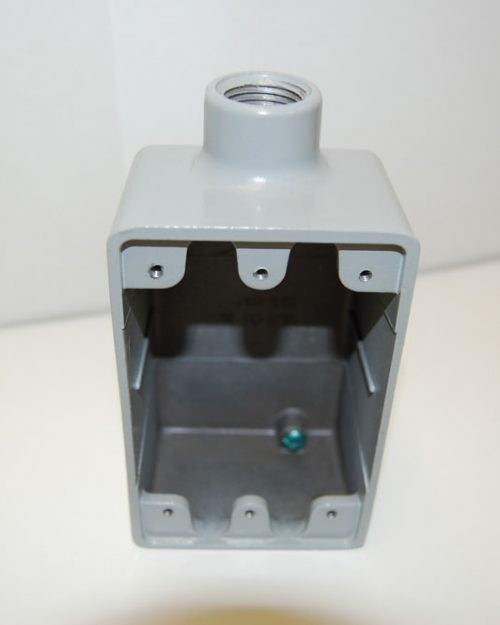 CONDULET RECTANGULAR TIPO  FS  DE 13MM. ( 1/2 ), MCA. CHD.