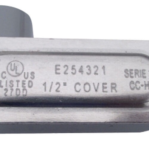 CONDULET SERIE 3 DE ALUMINIO LIBRE DE COBRE, FORMA LL-43 DE 1 1/4″”””, CROUSE HINDS DOMEX