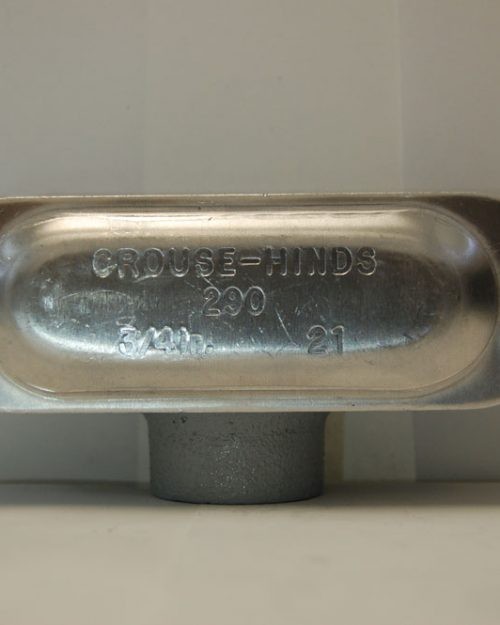 CONDULET SERIE 9 TIPO T C/T. DE 19MM (3/4), MCA. CHD.