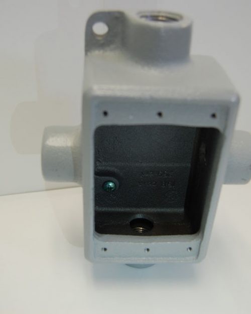 CONDULET SERIE RECTANGULAR TIPO  FSX  DE 25MM. ( 1 ), MCA. CHD.