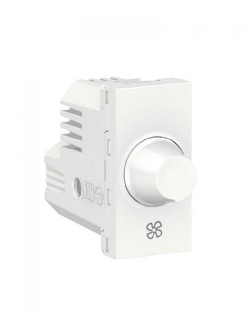 Control de velocidad para ventilador, 150W 127Vca. Blanco