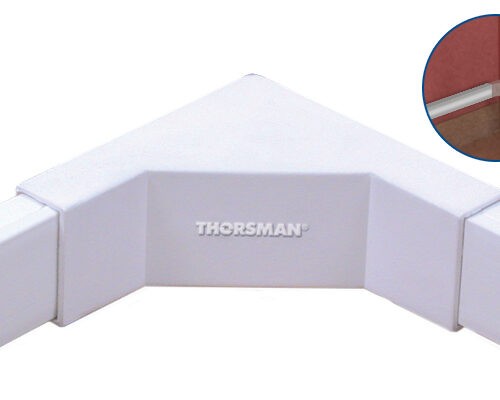 ESQUINERO INTERIOR PARA CANAL TMK1020 BLANCO THORSMAN