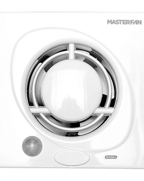 EXTRACTOR DE AIRE AXIAL 4″ 13W BLANCO ABS CON SENSOR DE MOVIMIENTO | MASTERFAN