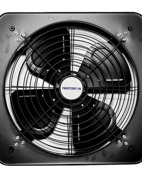 EXTRACTOR DE AIRE AXIAL INDUSTRIAL DE 24″ PINTURA ELECTROESTATICA NEGRO MATE LAMINA DE ACERO | MASTERFAN