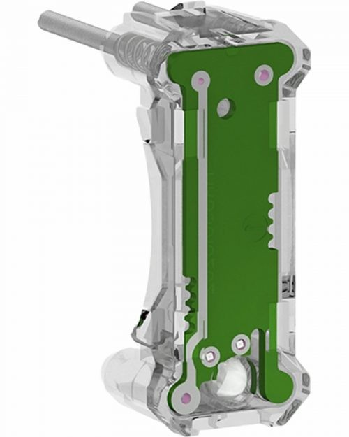 Foco piloto LED verde.