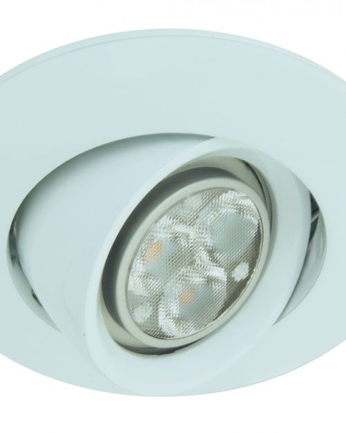 Arillo dirigible de empotrar en techo