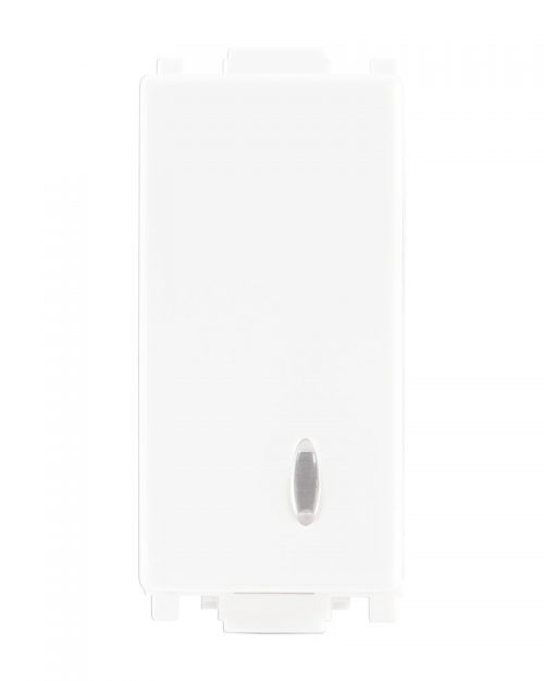 APAGADOR SENCILLO C/PILOTO BLANCO | ALPHA | ESTEVEZ