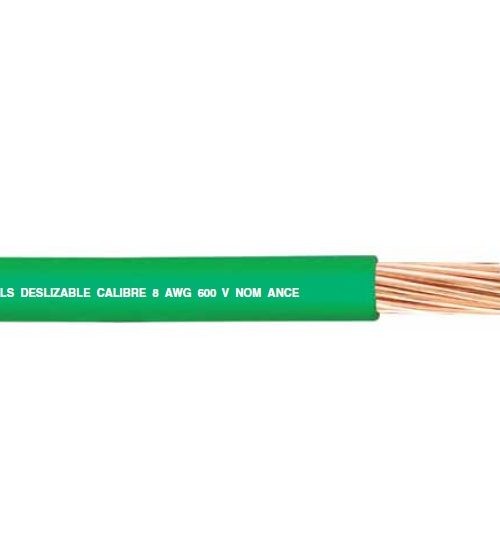 CABLE DE COBRE TIPO THW DE CAL. 6 AWG 600V. | INDIANA