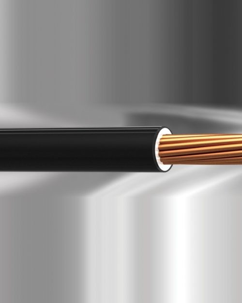 CABLE TFLS VINANEL-XXI CAL. 18 AWG. 600V. 90°C COLOR NEGRO MCA. CONDUMEX (CARRETE)