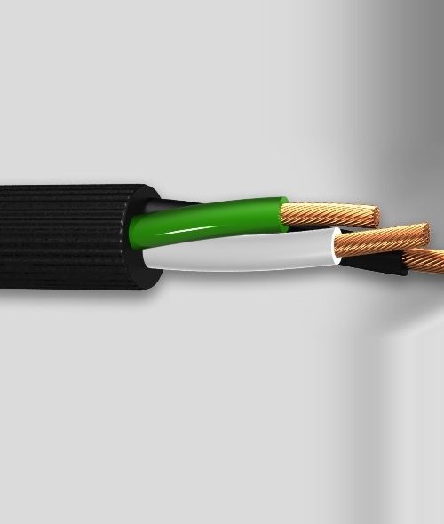 CABLE USO RUDO 3 CONDUCTORES L CAL. 6 AWG. PARA 600V. MCA. CONDUMEX.